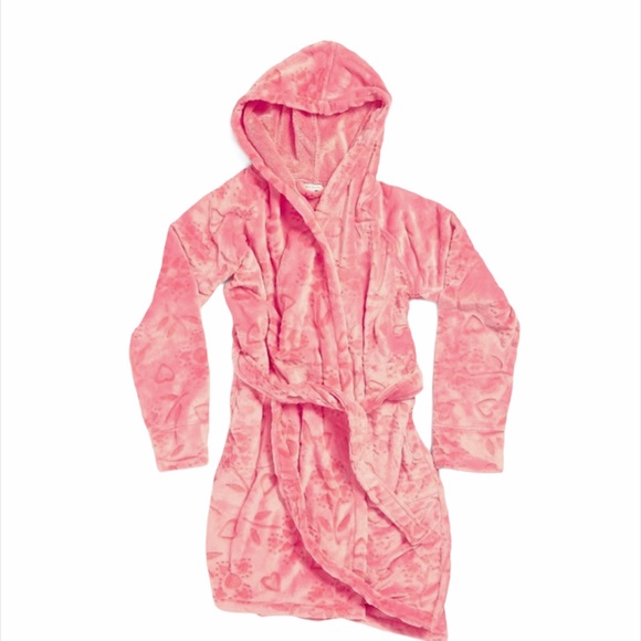 Vera Bradley Sweethearts and Flowers Bathrobe Pink Small to XLarge - Picture 4 of 7